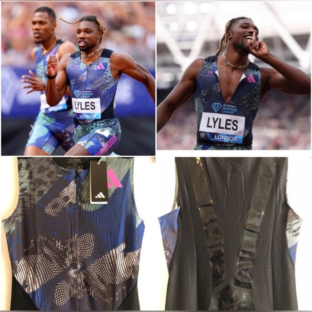Adidas 2023 Pro Elite Noah Lyles Speed Running Sprint HN8038 Medium $275